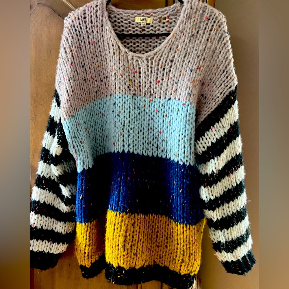 Kori brand sweater!! Super cute and comfortable
